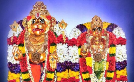 Mahalakshmi samaetha sri lakshmi nrusimha swami hill  temple