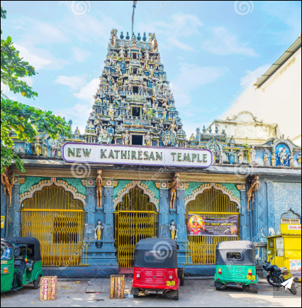 Old Kathiresan Temple, Colombo, Sri Lanka