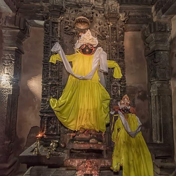 Goddess Subhadra,Lord Baldev,And Lord  Jagannath Temple ( Mansoon Mandir) Kanpur