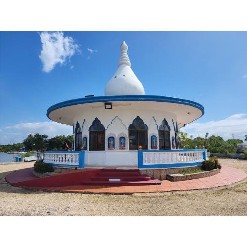 Sewdass Sadhu Shiva Mandir Temple in the Sea Trinidad and Tobago,South America