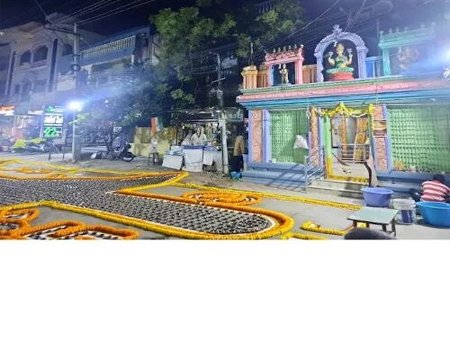 Chinna MahaLakshmi Temple Railpet,Guntur,Andhra Pradesh