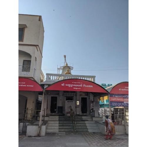 Shri Vasupujya Swami Jain Derasar, Mansukhagar Society, Krishna Nagar, Saijpur Bogha, Ahmedabad,Gujarat