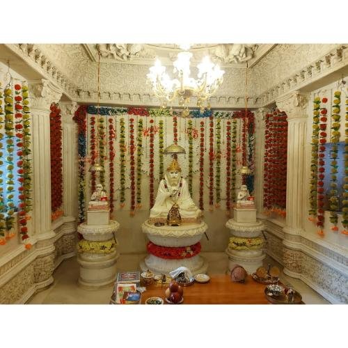 Gurushri Vijay Shantisurivashwar Ji Sadhna Mandir, Taleti Road, Jeshar, Palitana,Bhavnagar,Gujarat