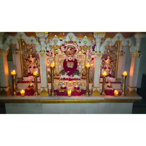 Navkar Aradhana Bhavan and Shri Adinath Jain Derasar, Alkapuri Society, Halol,Panchmahal,Gujarat