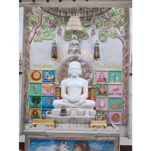 Shri 1008 Chandraprabhu Digamber Jain Mandir, Athwalines, Athwa,Surat,Gujarat