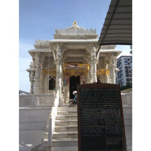 Shri Adinath Jain Mandir, Shiv Kartik Enclave, VIP Road, Vesu,Surat,Gujarat