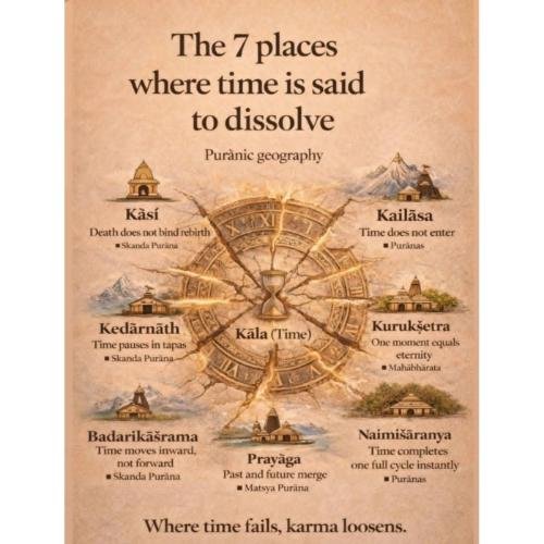 The 7 places where time is said to dissolve