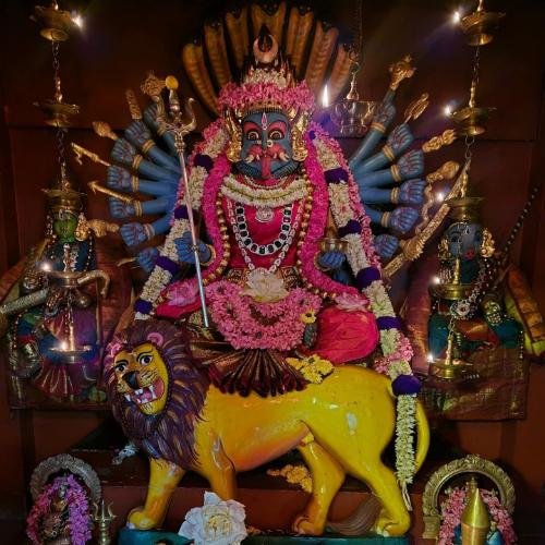 Pratyangira Devi Temple Pudukkottai,Tamil Nadu