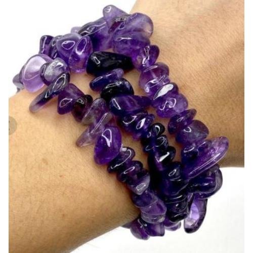 Amethyst chisp brecelet-1