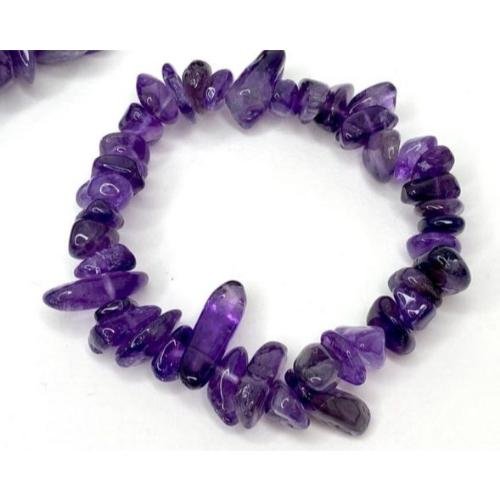 Amethyst chisp brecelet