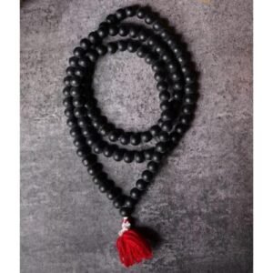 Black Shaligram Jap Mala