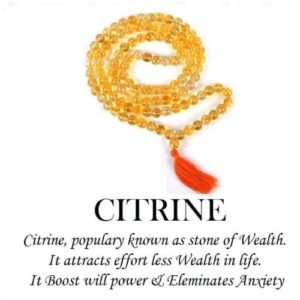 Citrine Jap Mala