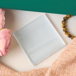 Pure Selenite Charging Plate Square