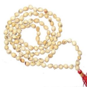 White Gunja Jap Mala