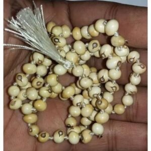 White Gunja Jap Mala