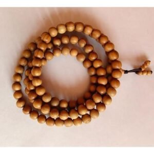 White Sandal Wood 10 mm Jap Mala
