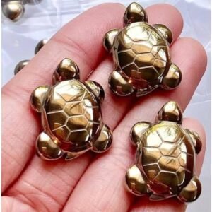Golden Pyrite Turtle