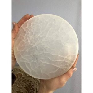 Selenite Plate Round (Big)