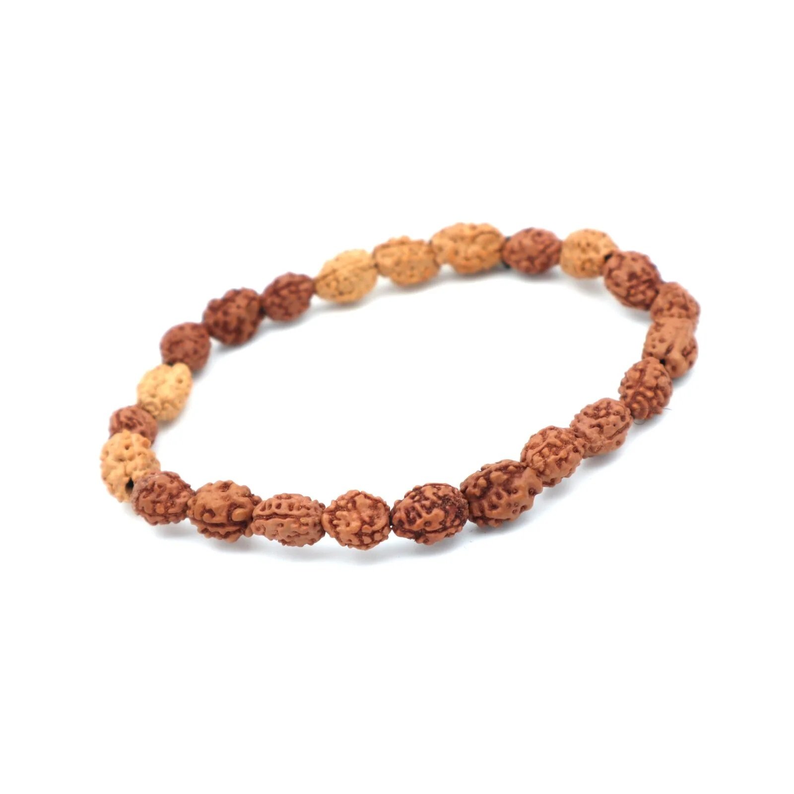 3 MUKHI RUDRAKSHA BRACELET (Compact Size) by Gangtarang® with Lab Certificate - Image 2