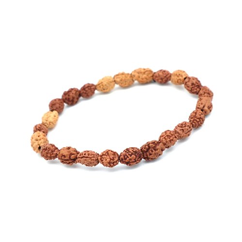 3 MUKHI RUDRAKSHA BRACELET by Gangtarang® with Lab Certificate - Image 2