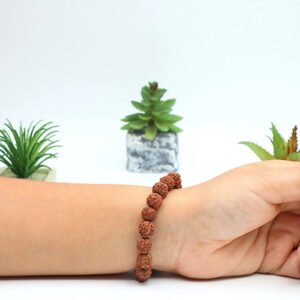 5 MUKHI RUDRAKSHA BRACELET by Gangtarang® with Lab Certificate