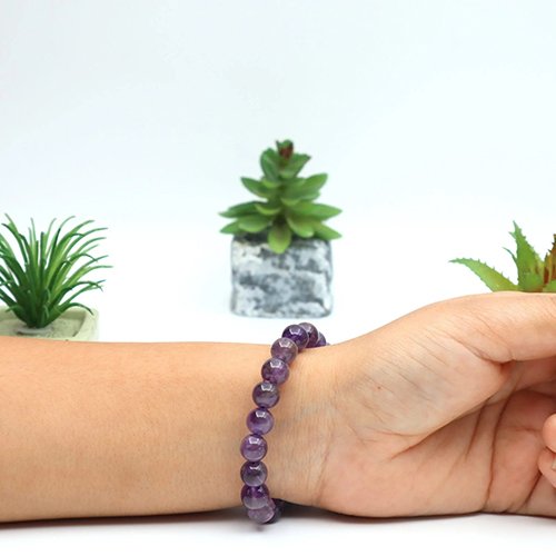 AMETHYST BRACELET by Gangtarang® with Lab Certificate