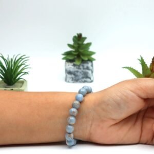 ANGELITE BRACELET by Gangtarang® with Lab Certificate