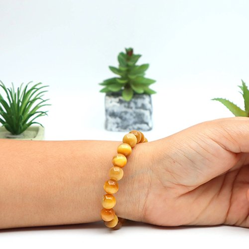 CAT’S EYE ( LEHSUNIYA ) BRACELET by Gangtarang® with Lab Certificate