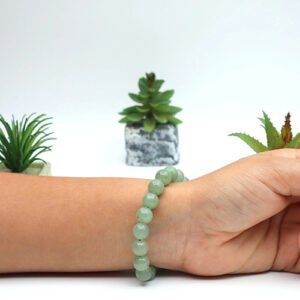 GREEN AVENTURINE BRACELET by Gangtarang® with Lab Certificate