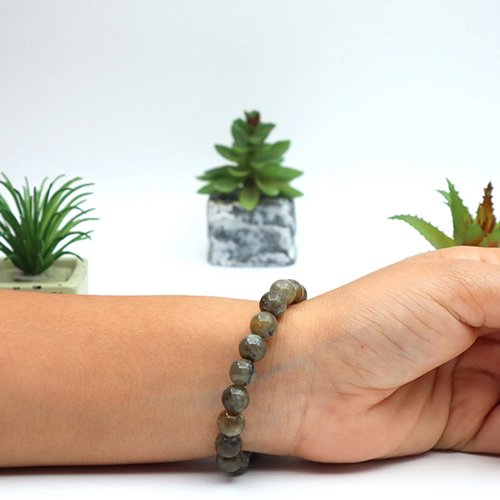 LABRADORITE BRACELET by Gangtarang® with Lab Certificate