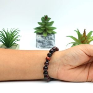 RED TIGER EYE BRACELET by Gangtarang® with Lab Certificate