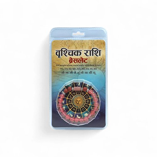 SCORPIO ( वृश्चिक ) RASHI BRACELET by Gangtarang® with Lab Certificate - Image 2