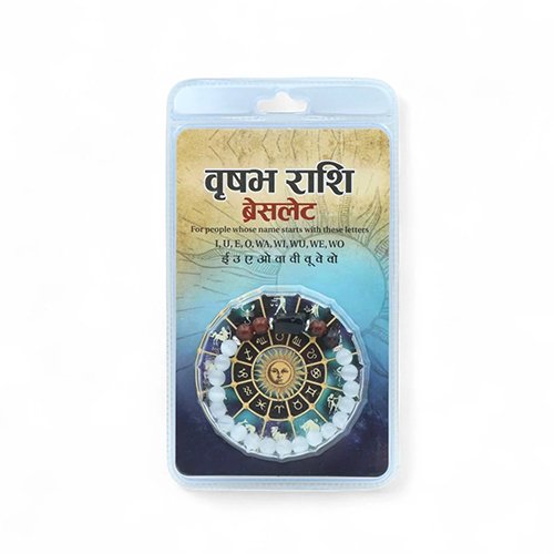 TAURUS ( वृषभ ) RASHI BRACELET by Gangtarang® with Lab Certificate - Image 2