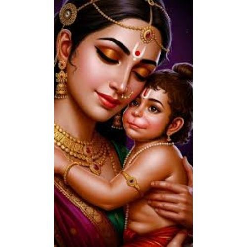 How did Mother Anjana get freedom from the monkey incarnation…