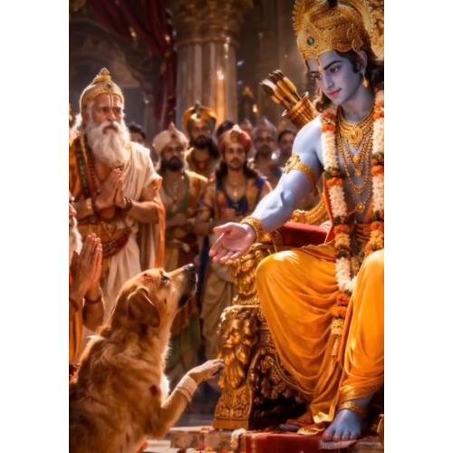 When a dog asked for unique justice in the court of Lord Shri Ram!