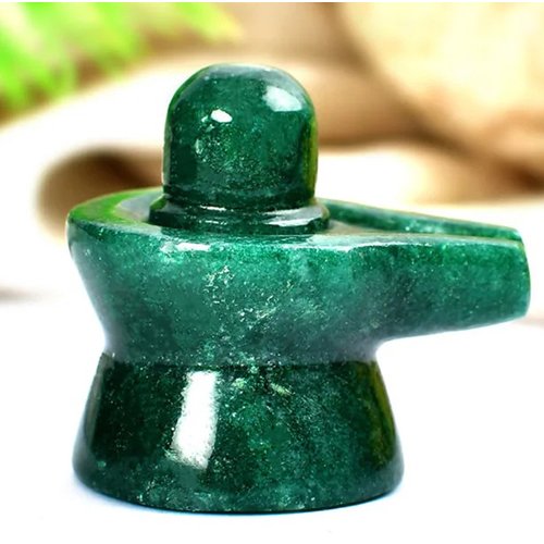 GREEN JADE SHIVLING by Gangtarang®