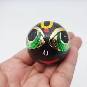 KRISHNA FACE SHALIGRAM | PAINTED SHILA by Gangtarang™