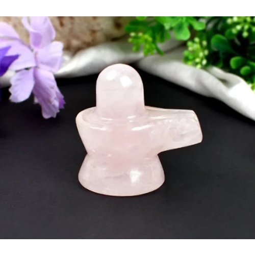 ROSE QUARTZ SHIVLING by Gangtarang®