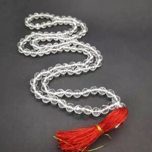 SPHATIK MALA 8mm with Diamond Cut by Gangtarang®